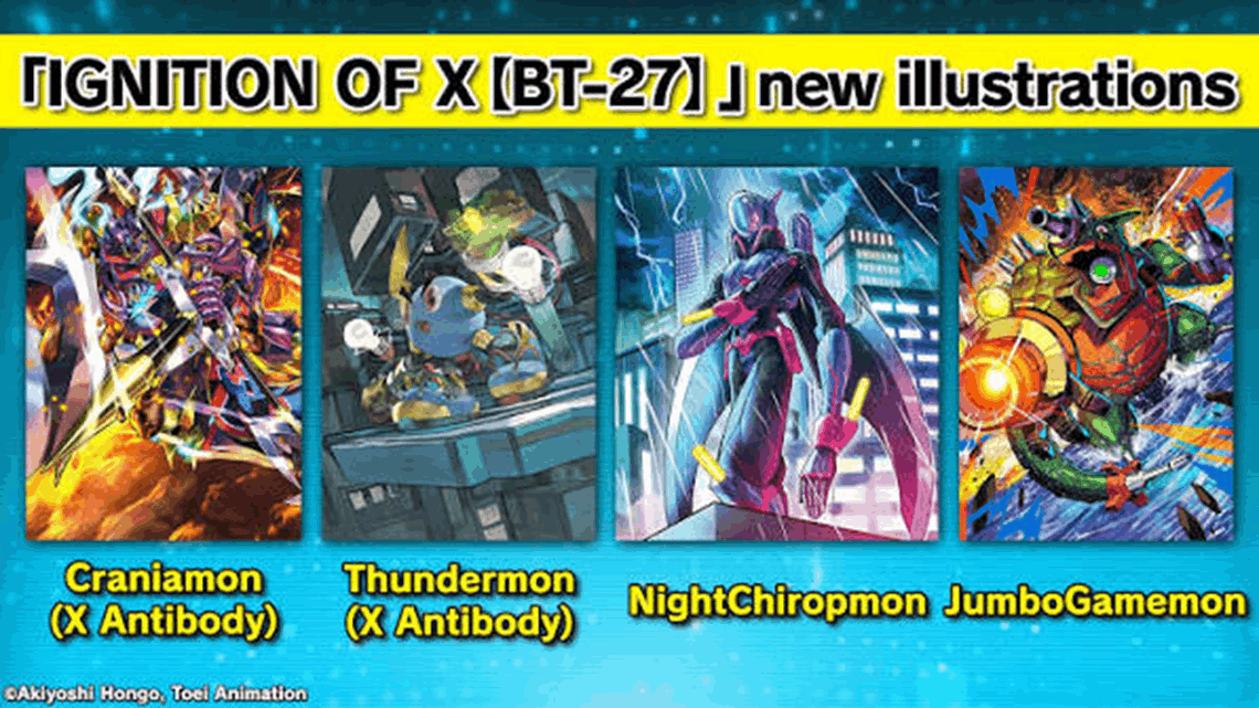 Bandai Carddass DIGIMON CARD GAME Booster Pack IGNITION OF X [BT-27] [AE]