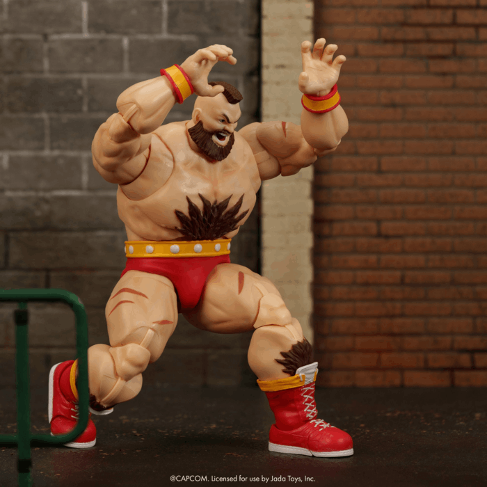 Jada Toys 1:12 Action Figure - Street Fighter II -  Zangie