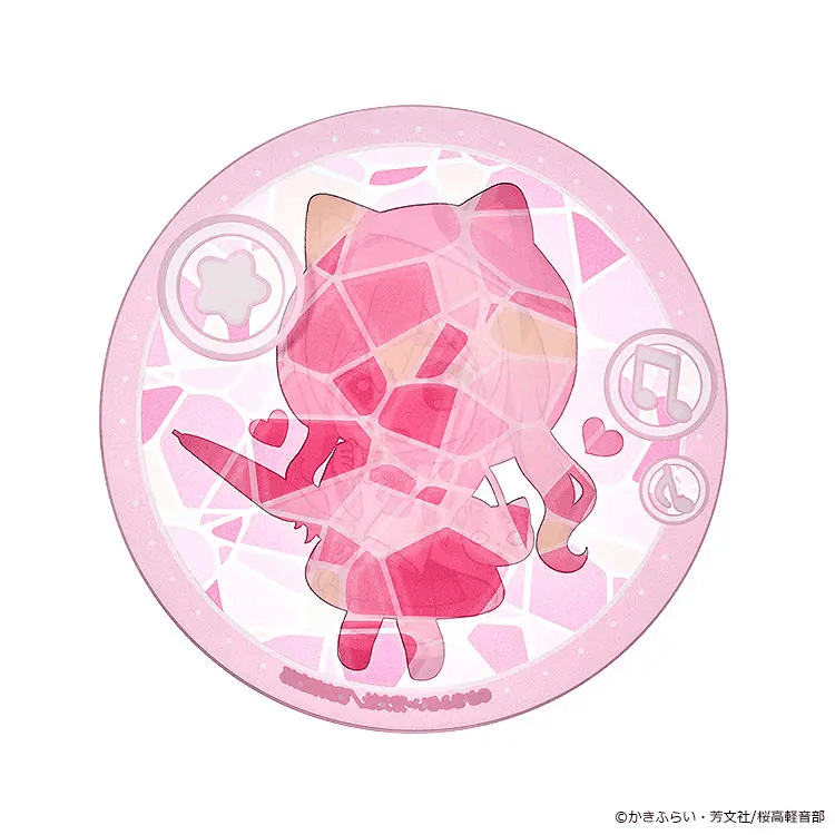 GoodSmile Moment K-ON! Fluffy Rain Series Acrylic Coaster Tsumugi Kotobuki