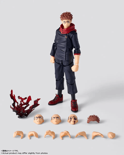 Bandai Tamashii Nations S.H.Figuarts Jujutsu Kaisen YUJI ITADORI -120% of Potential-