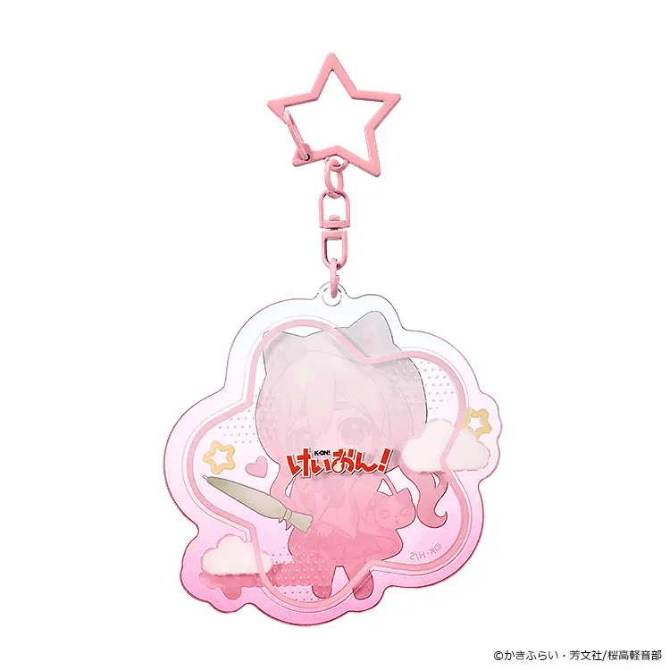 GoodSmile Moment K-ON! Fluffy Rain Series Collectible Acrylic Keychain Box