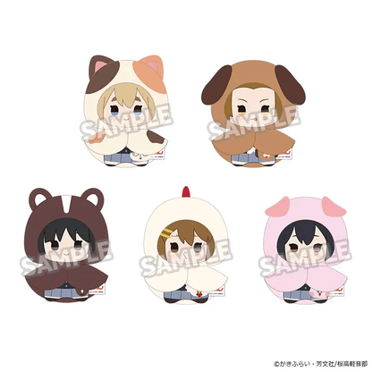 GoodSmile Moment K-ON! Fluffy Rain Series Collectible Plushie Keychain Box