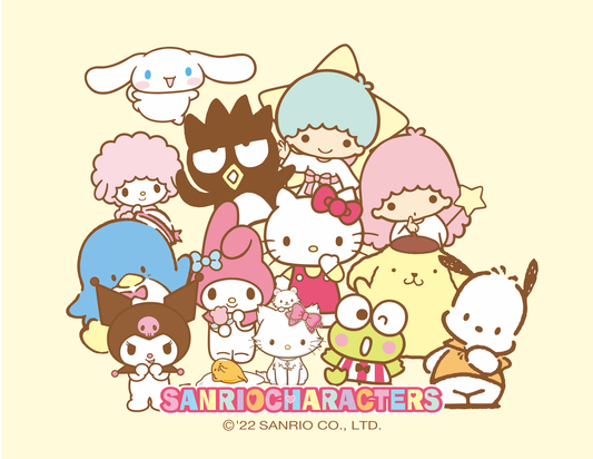 Bandai Capsule Toy SANRIO CHARACTERS LAZY MOOD CHARM