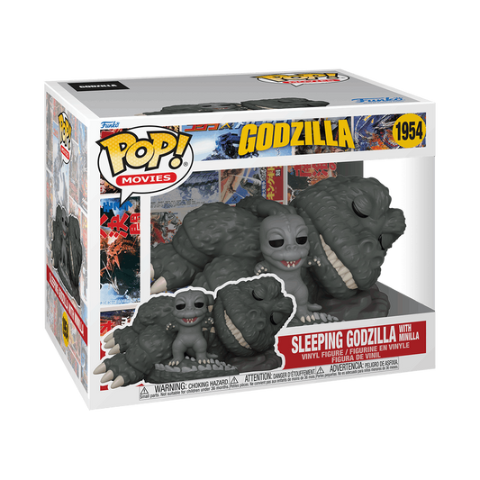 FUNKO - Pop! Super Sleeping Godzilla with Minilla
