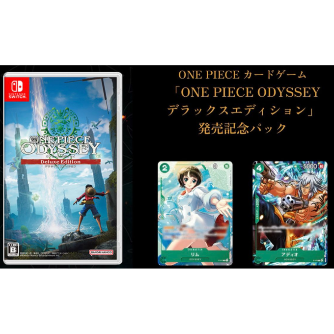 OPTCG ODYSSEY Deluxe Edition [Switch Game] (with Promo Card)