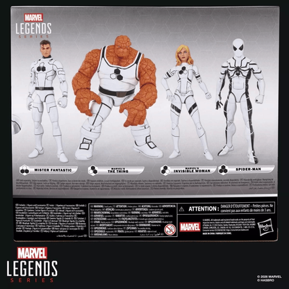 Hasbro Marvel Legends Series Future Foundation 6" Marvel's The Thing & Marvel's Invisible Woman.