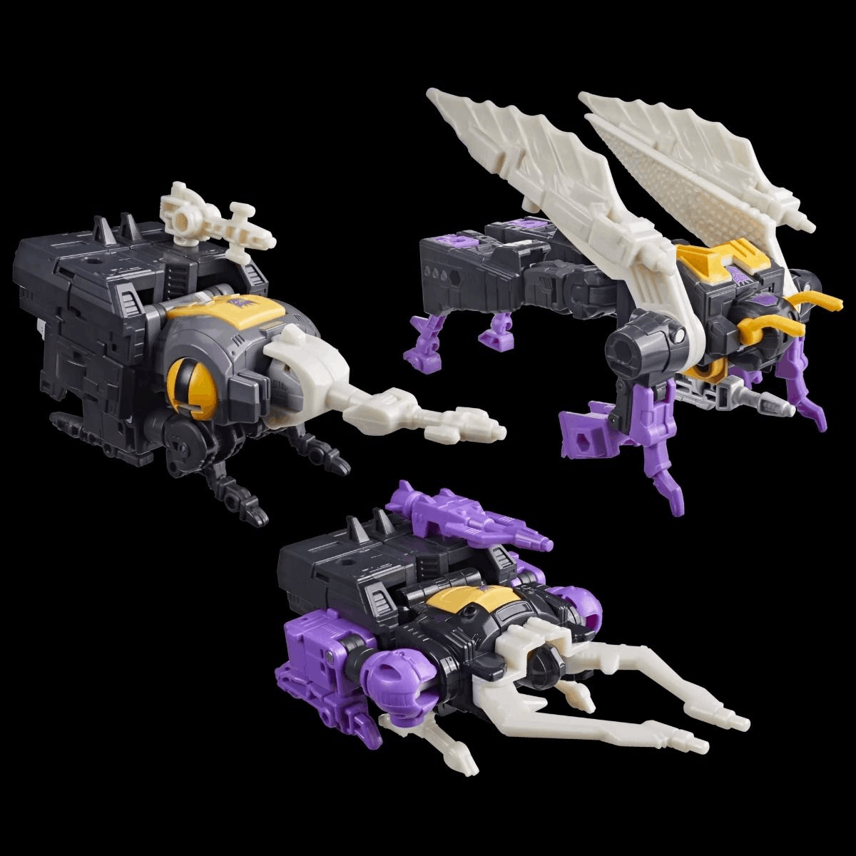Hasbro Exclusive Transformers Studio Series The Transformers: The Movie MTMTE Collection Insecticon Bombshell, Insecticon Shrapnel, & Insecticon Kickback