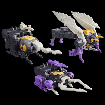 Hasbro Exclusive Transformers Studio Series The Transformers: The Movie MTMTE Collection Insecticon Bombshell, Insecticon Shrapnel, & Insecticon Kickback