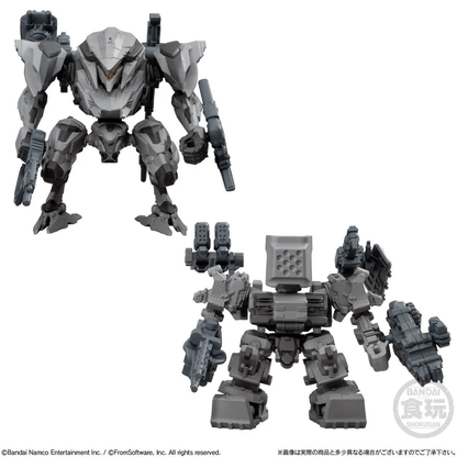 Premium Bandai Candy Toy ARMORED CORE VI FIRES OF RUBICON ASSEMBLE COLLECTION VOL.01 DEFAULT COLOUR SET W/O GUM