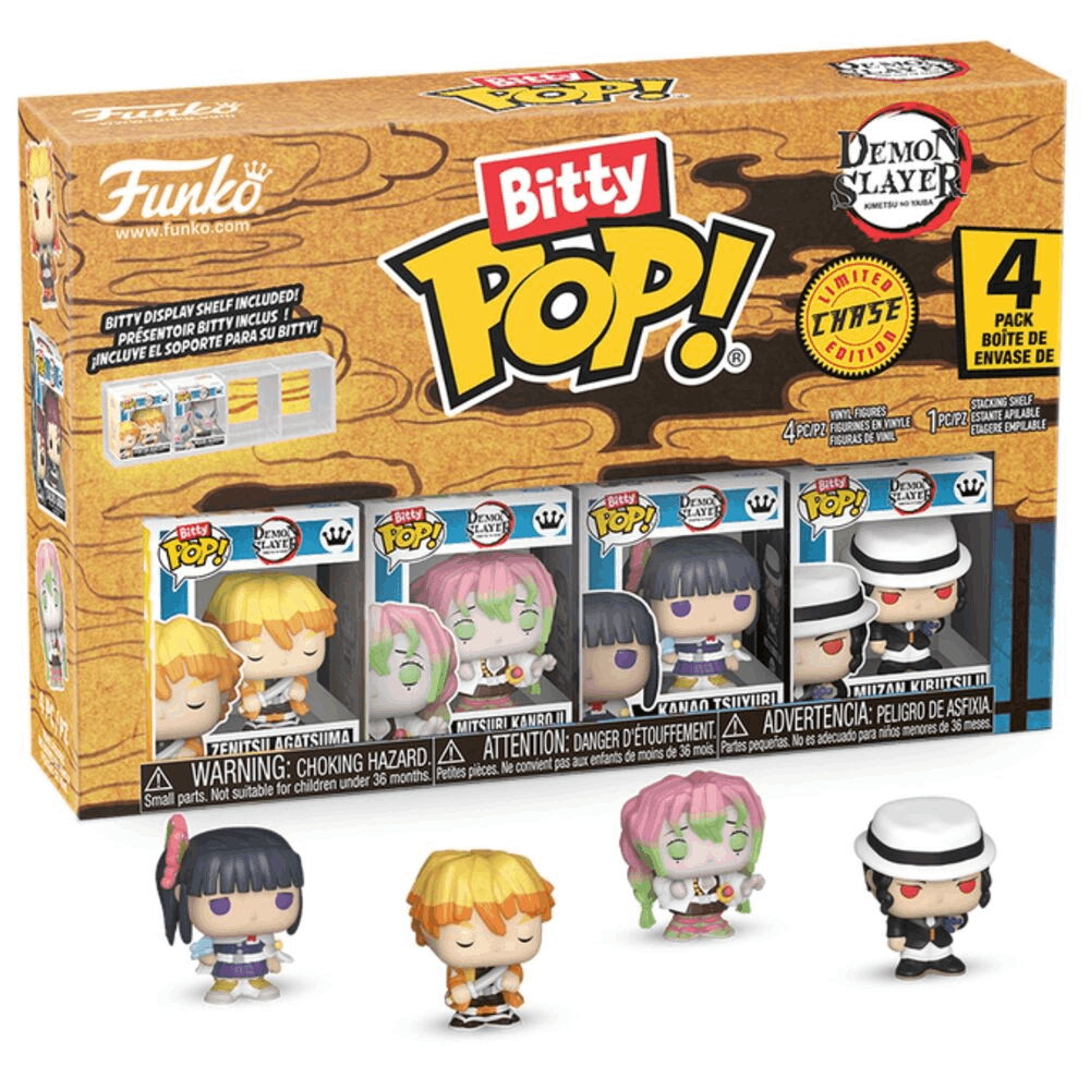 Funko Bitty POP: Demon Slayer- Zenitsu 4pk