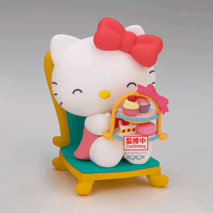 Banpresto SANRIO CHARACTERS NAKAYOSHI MEMORIES TEA PARTY~POCHACCO HELLO KITTY~(B:HELLO KITTY)