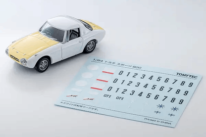 Takara Tomy LV-215b 1965 Toyota Sports 800 Custom Color (White/Yellow)
