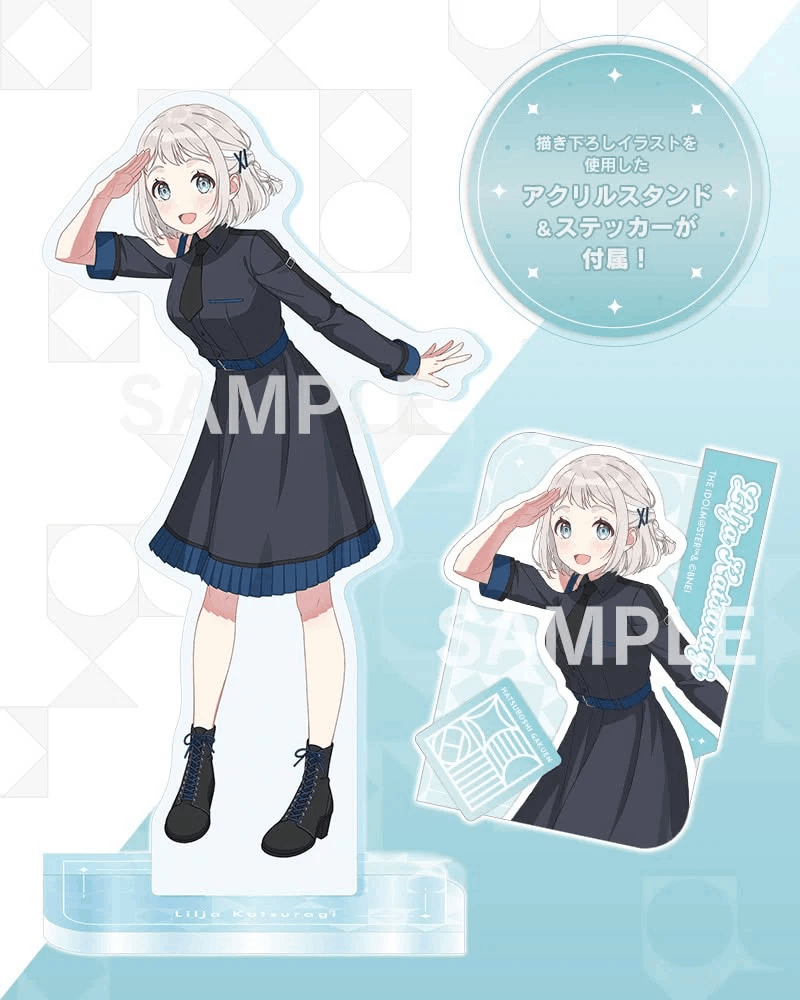 Kotobukiya THE IDOLM@STER Gakuen Lilja Katsuragi Hakusen- DX Ver. 1/7 Pre-Painted PVC Statue