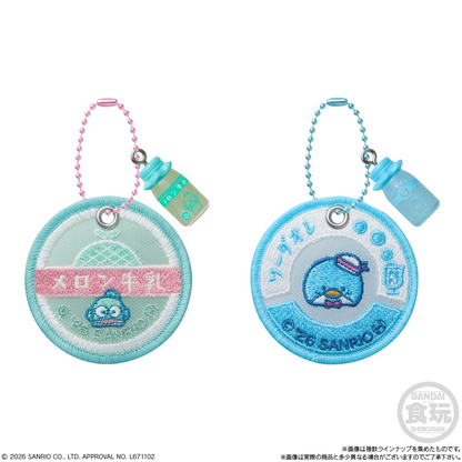 Bandai Candy Toy Sanrio Characters Milk Cap Sheer Charm & Chocolate Biscuits