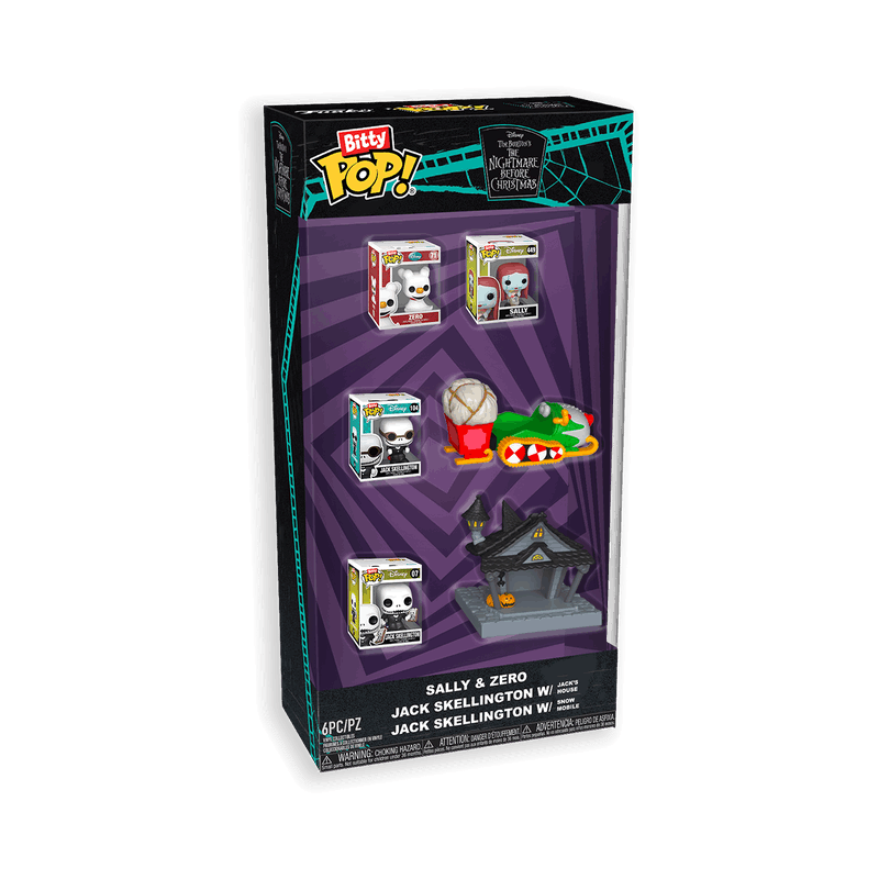 Funko - Bitty Pop! The Nightmare Before Christmas 6-Pack
