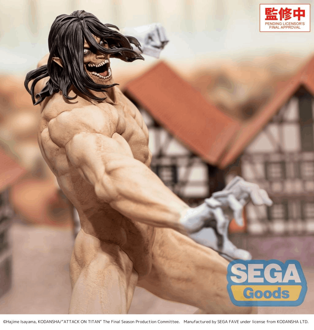 Sega GigantiX "Attack on Titan" -Eren Yeager- Attack Titan Ver.