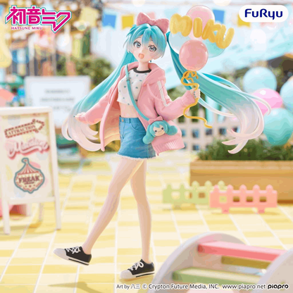 Furyu Hatsune Miku Muchute Figure -Theme Park Date ver.-