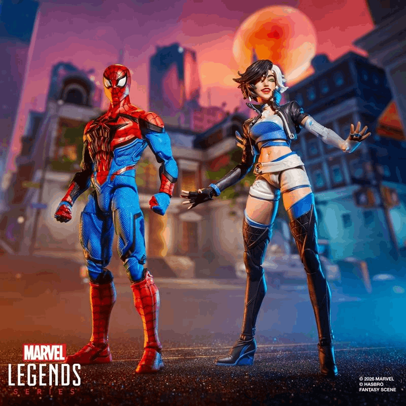 Hasbro Marvel Legends Series Marvel Rivals Spider-Man & Luna Snow 2 Pack