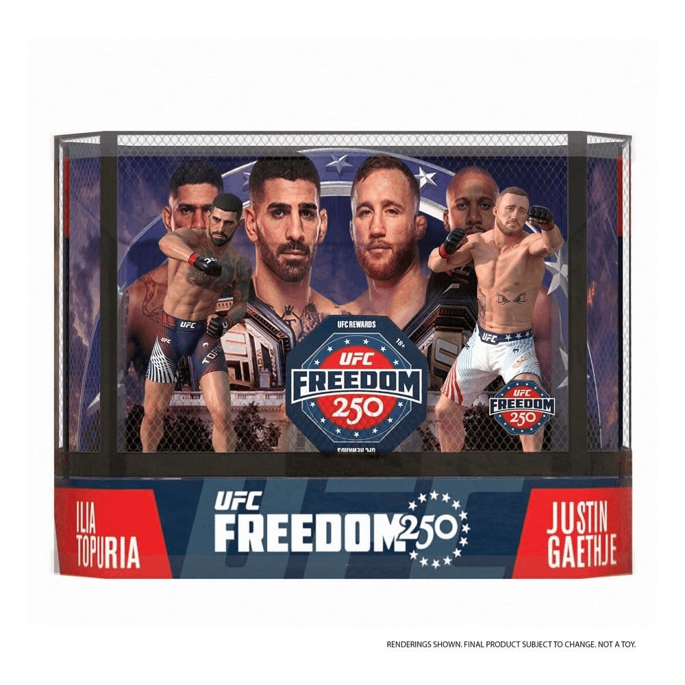 McFarlane UFC POSED - ILIA TOPURIA & JUSTIN GAETHJE 2-PACK
