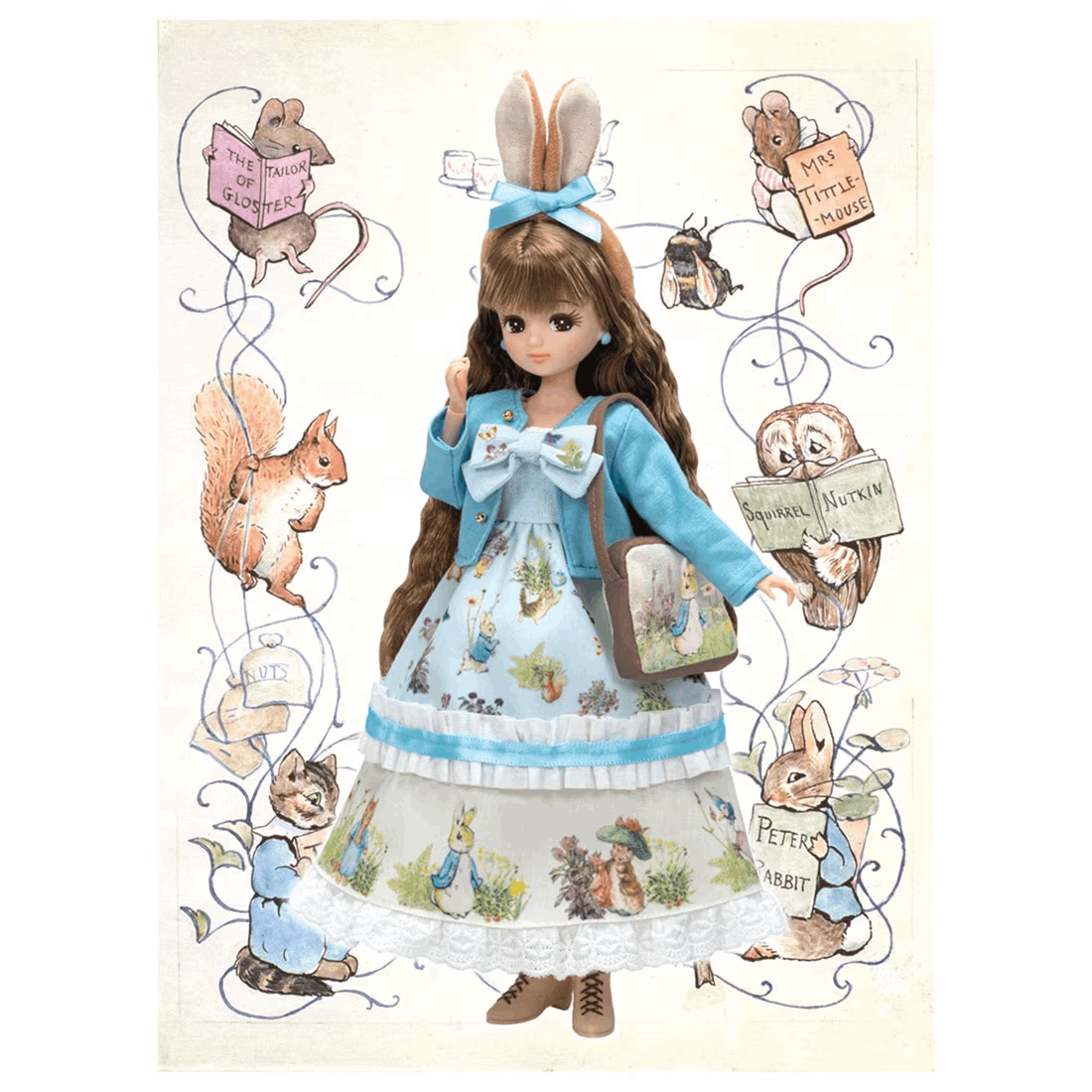 Takara Tomy LCA-DOL Licca Doll Photogenic Licca Peter Rabbit style