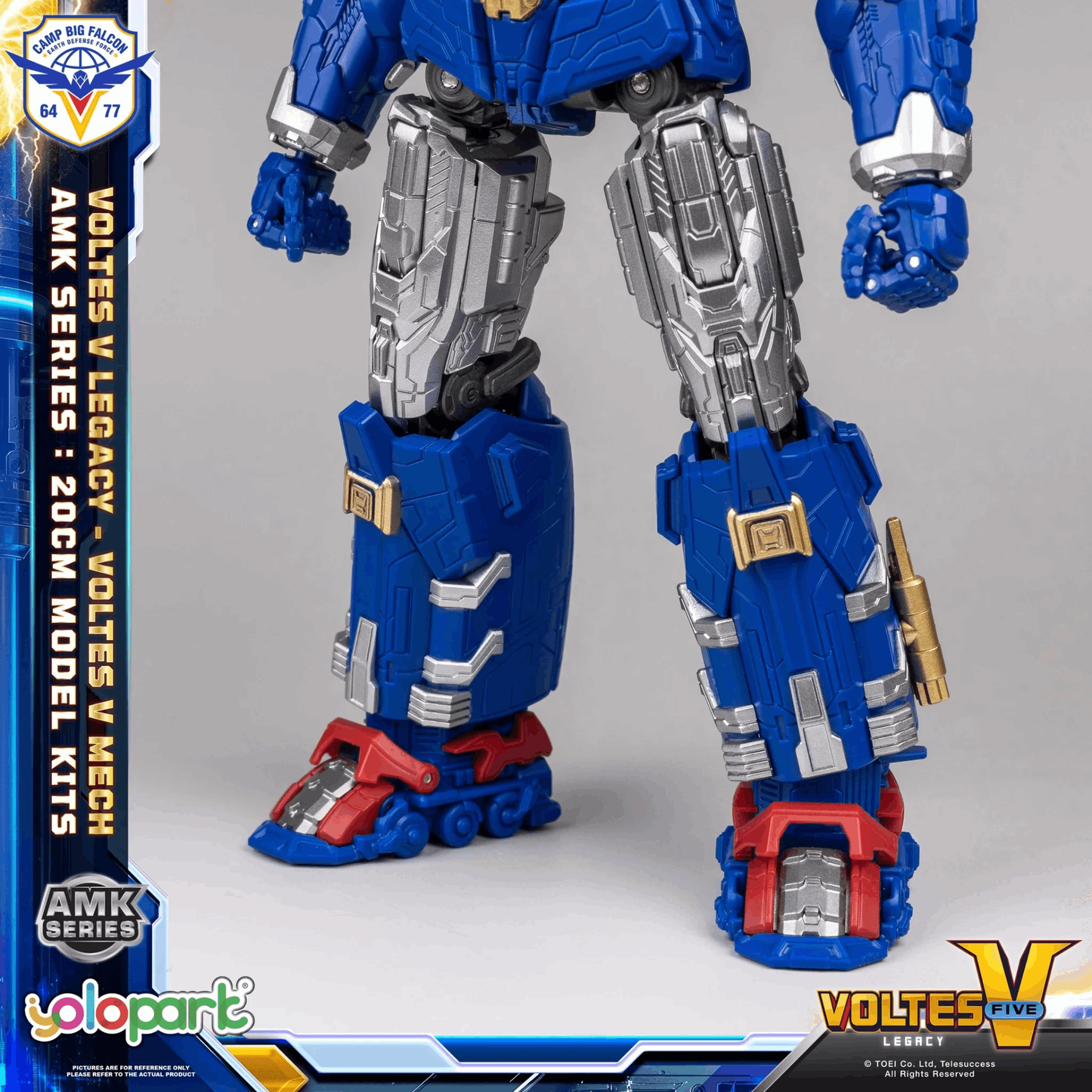 Yolopark The Voltes V Legacy : AMK Series Voltes V Legacy Mech Model Kit