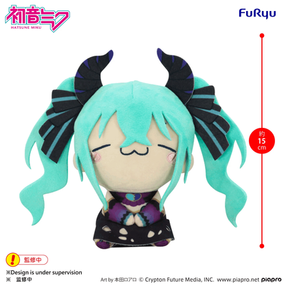Furyu MOCHIPICO Plush Toy Hatsune Miku -Villain- C