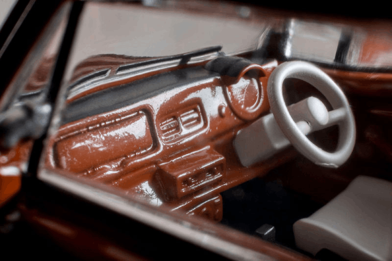 Takara Tomy LV-N379b 1989 Nissan PAO (Terracotta)