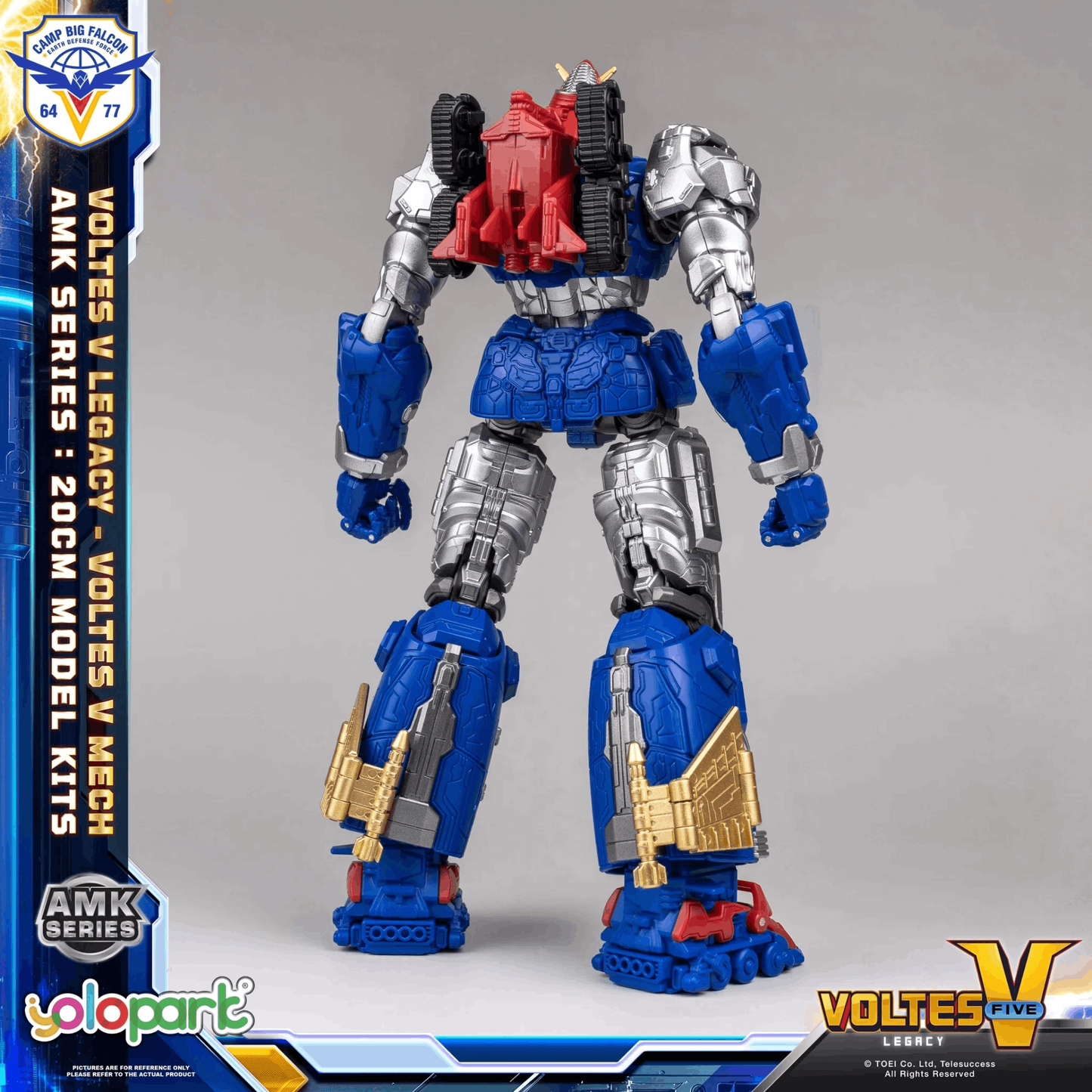 Yolopark The Voltes V Legacy : AMK Series Voltes V Legacy Mech Model Kit
