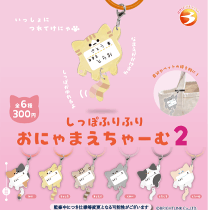 Brightlink Tail-Wagging Name Charm Vol.2