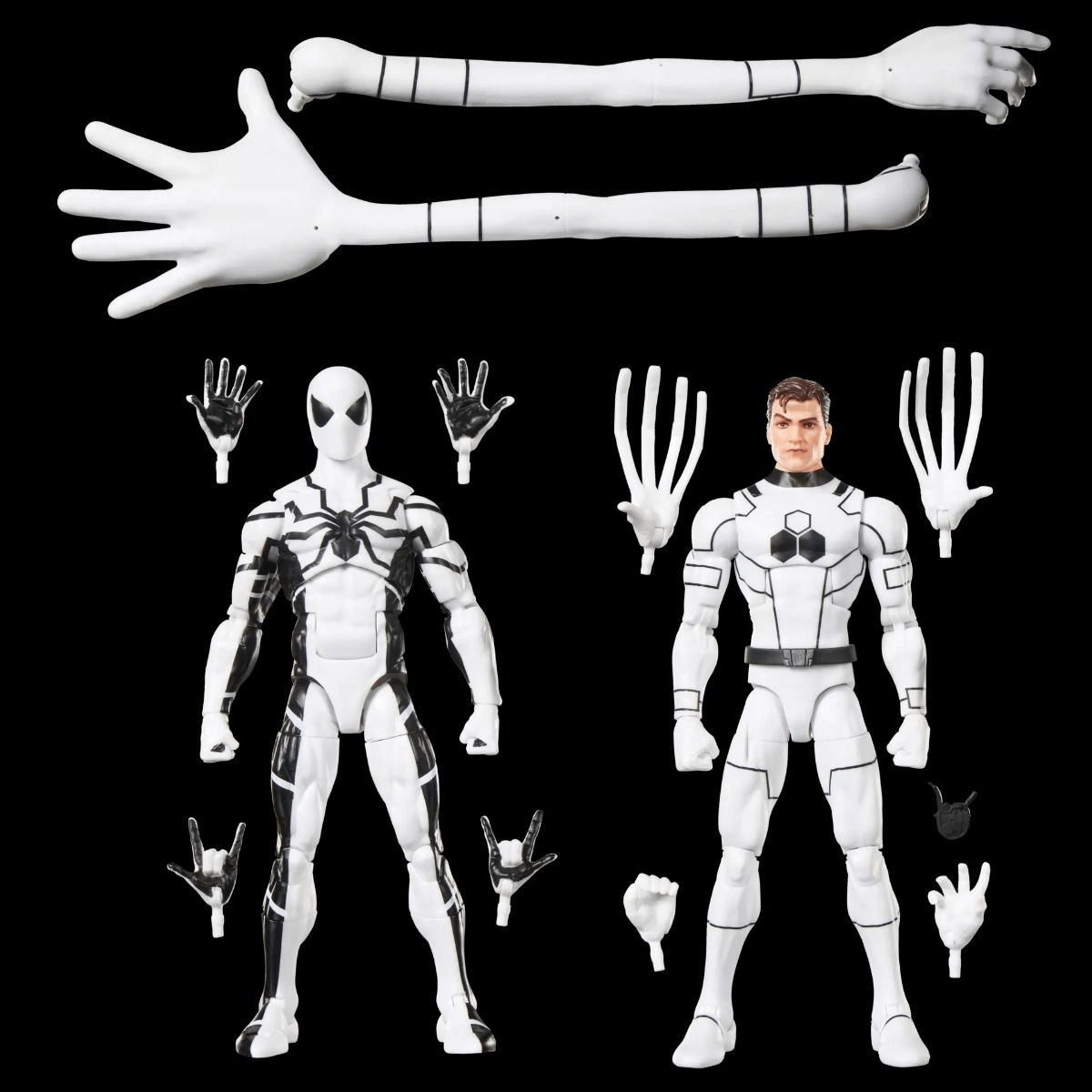 Hasbro Marvel Legends Series 6" Future Foundation Mister Fantastic & Spider-Man