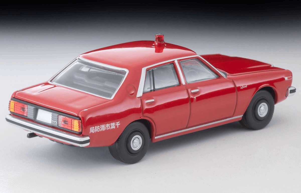 Takara Tomy LV-N384a 1978 Nissan Laurel 1800 Custom Fire Chief Car