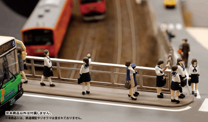 PLUM PMOA 1/80 Super Mini Figure 6 That Day, Bus Stop Set