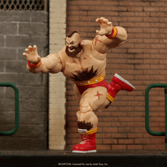 Jada Toys 1:12 Action Figure - Street Fighter II -  Zangie