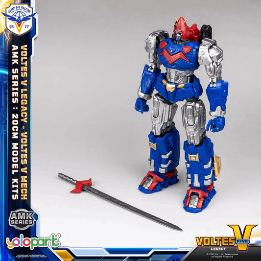 Yolopark The Voltes V Legacy : AMK Series Voltes V Legacy Mech Model Kit