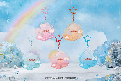 GoodSmile Moment K-ON! Fluffy Rain Series Collectible Acrylic Keychain Box