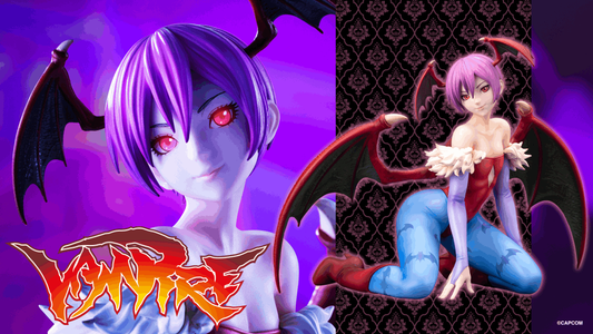 Kotobukiya DARKSTALKERS LILITH 1/7 Pre-Painted PVC Statue