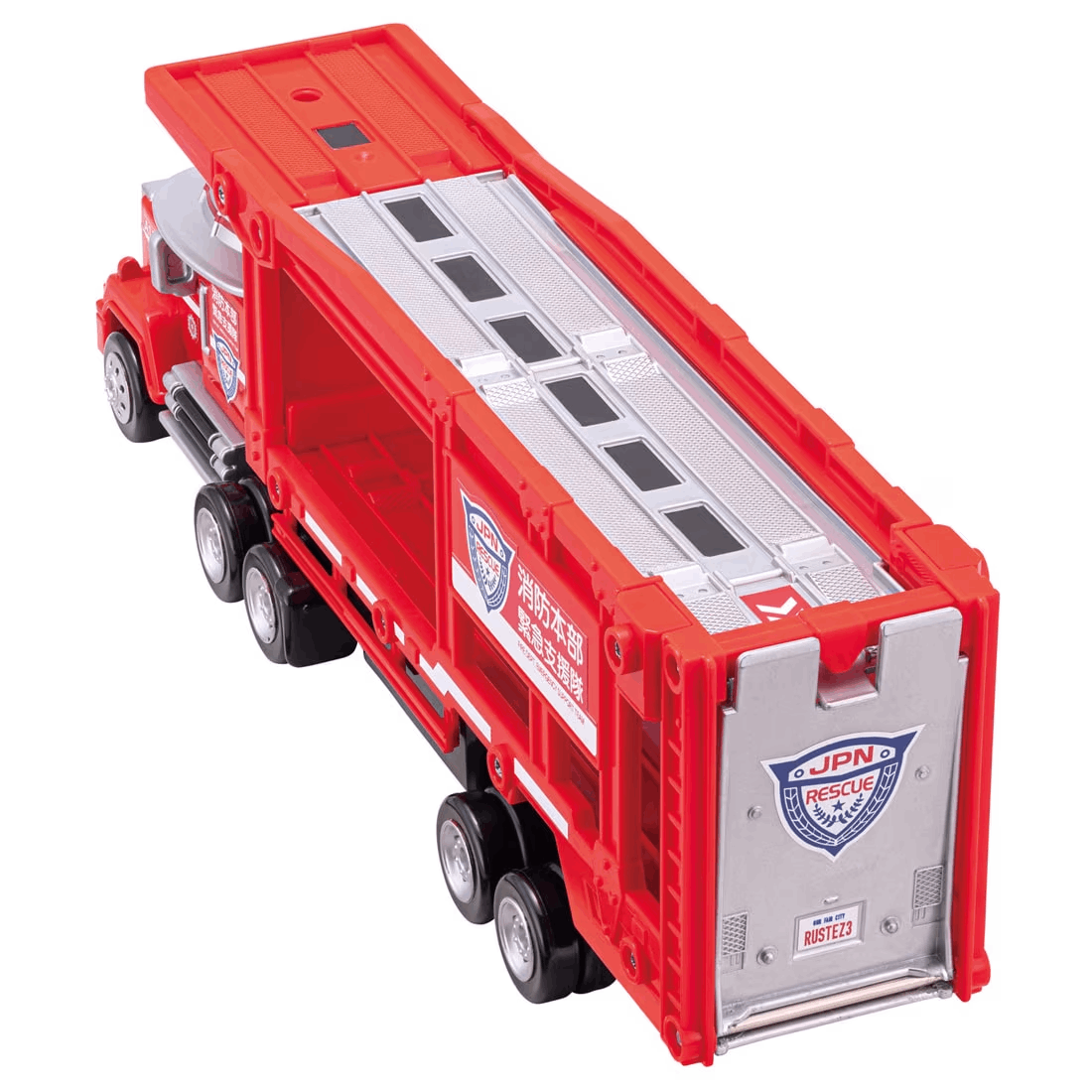 Takara Tomy TOM-CAR Disney Cars Tomica Carrier Car Mack JPN Rescue Ty 24