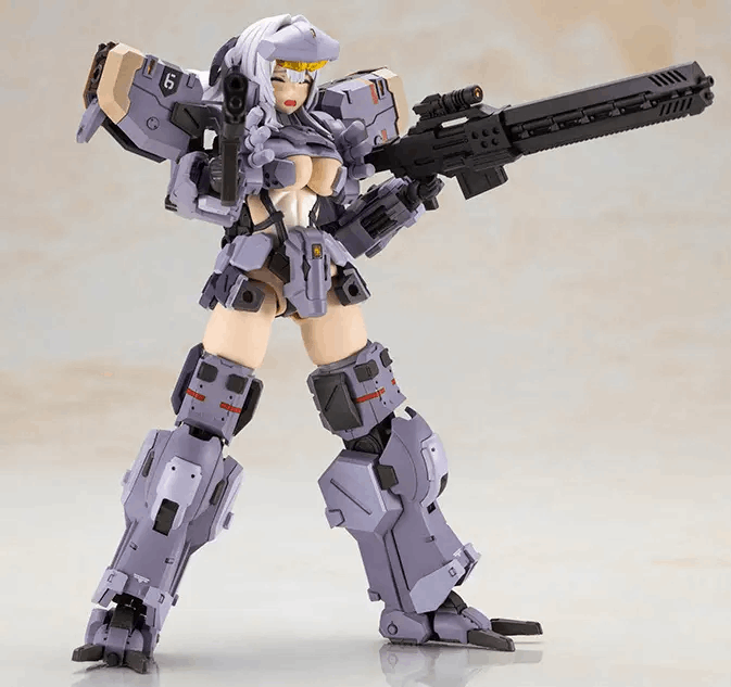 Kotobukiya FRONT MISSION ZENITH GIRL Gray Ver. Non Scale Plastic Model Kit
