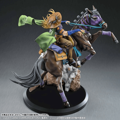 Medicos Entertainment Chozo Art Collection Anime "Steel Ball Run JoJo's Bizarre Adventure" Gyro Zeppeli & Valkyrie