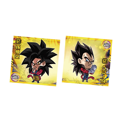 Bandai Candy Toy DB CHYOSENSHI SEAL WAFER CLIMAX ANNIVERSARY