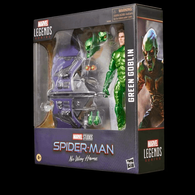Hasbro Marvel Legends Series Spider-Man: No Way Home 6" Green Goblin.