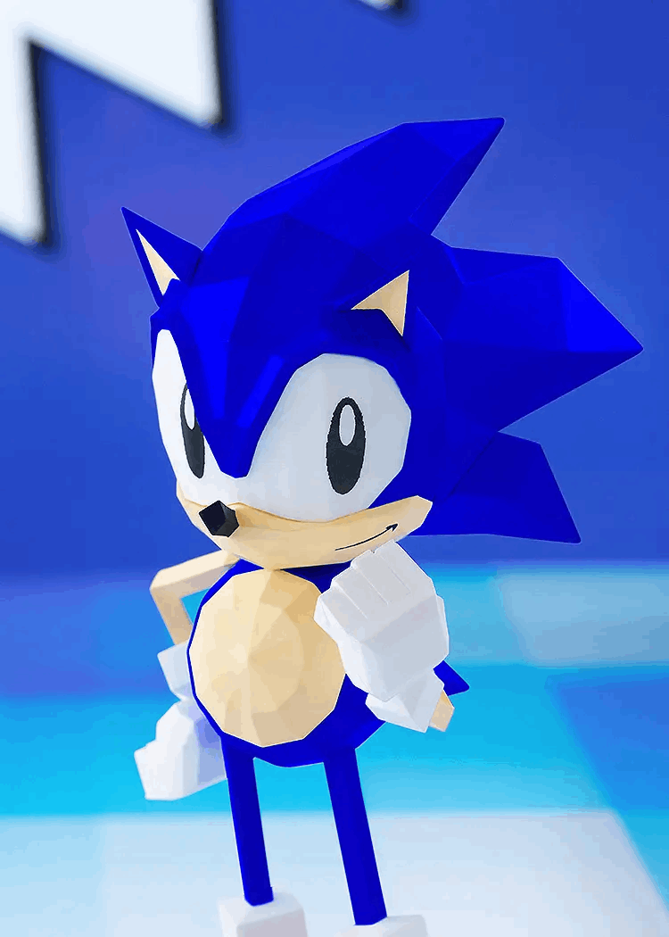 Good Smile Company POP UP PARADE Sonic the Hedgehog: Sonic the Fighters Ver. (Sonic the Fighters)
