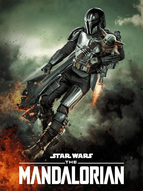 Funko [POP Jumbo][StarWars] The Mandalorian: The Mandalorian and the Gugu