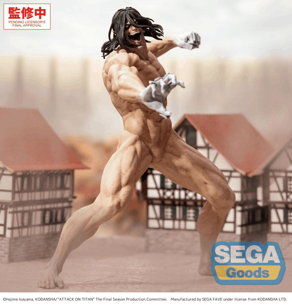 Sega GigantiX "Attack on Titan" -Eren Yeager- Attack Titan Ver.