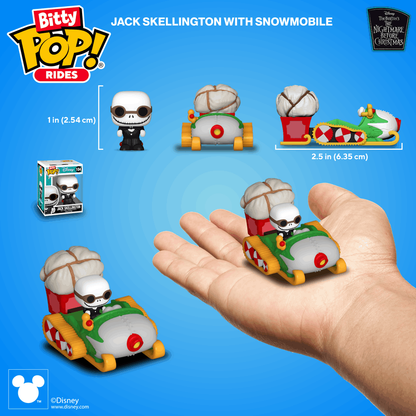 Funko [Bitty Ride][Disney] Jack and the Snowmobile in "Freaky Night"