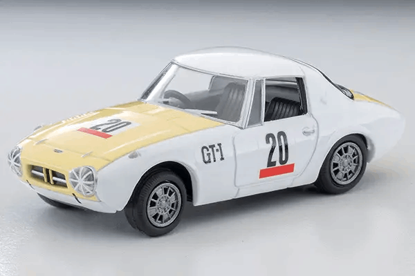 Takara Tomy LV-215b 1965 Toyota Sports 800 Custom Color (White/Yellow)