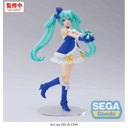 Sega "Hatsune Miku Series" High Premium Figure "Hatsune Miku" Sapphire Christmas Ver.