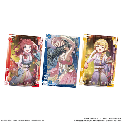 Bandai Candy Toy THE GAKUEN IDOLM@STER WAFER 4
