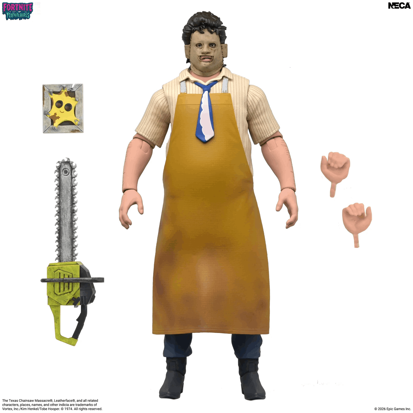 Neca FORTNITE/TEXAS CHAINSAW MASSACRE -  7 INCH SCALE ACTION FIGURE -  LEATHERFACE