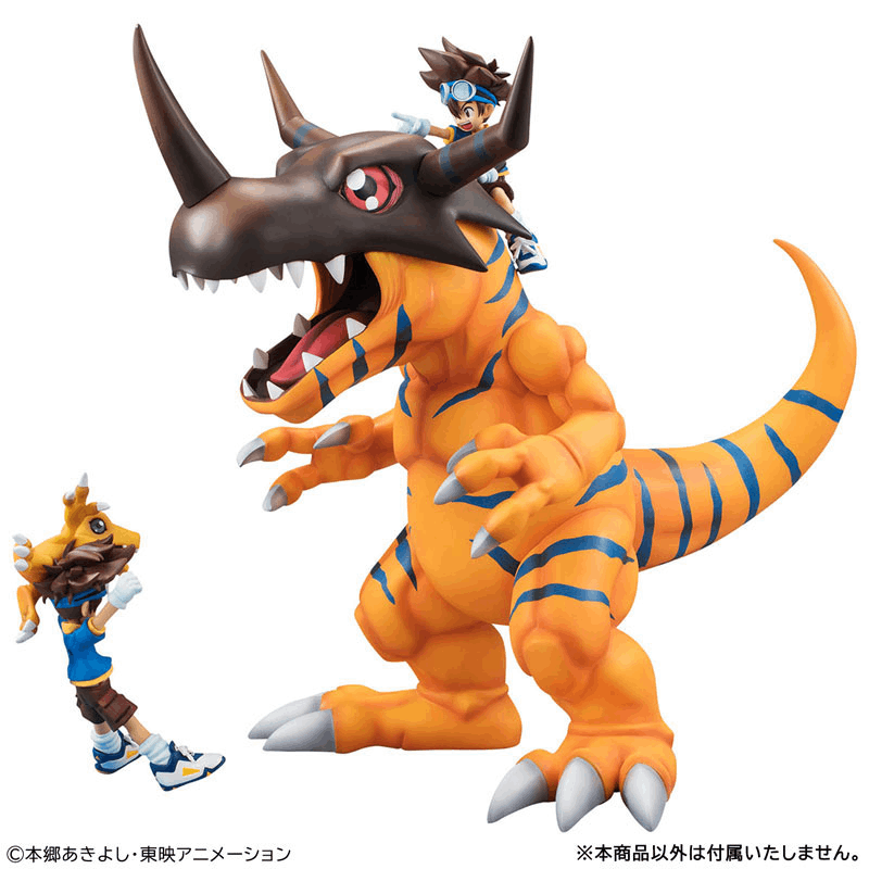 Premium Bandai Megahouse Precious G.E.M. Series Digimon Adventure Greymon & Taichi Yagami （Repeat）